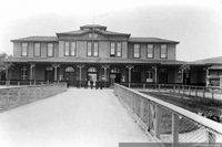 Estación de Puerto Montt, construida en 1913