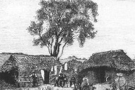 Casas rurales y gente de campo, siglo XIX