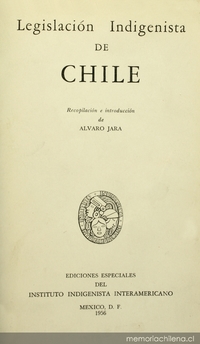 Legislación indigenista de Chile