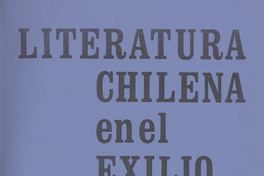 Literatura chilena en el exilio, no. 2, abr. (primavera 1977)