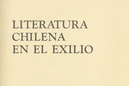 Literatura chilena en el exilio, no. 13, ene. (invierno 1980)