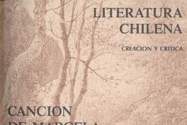 Literatura chilena, creación y crítica. v.13, no.47-50