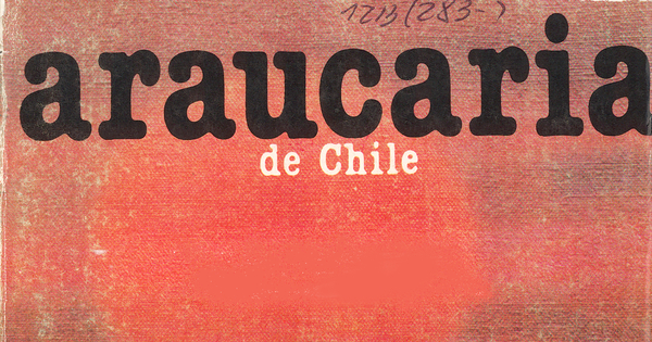 Araucaria de Chile : no.10 (1980)