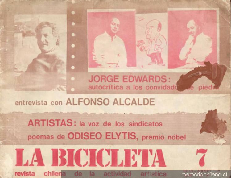 La Bicicleta : n° 7, julio-agosto 1980