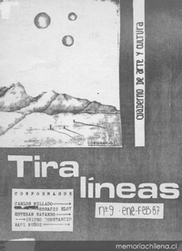 Tiralíneas : cuaderno de arte y cultura : n° 9, enero-febrero 1987