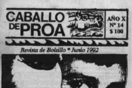 Caballo de proa : año 10, n° 14, junio 1992