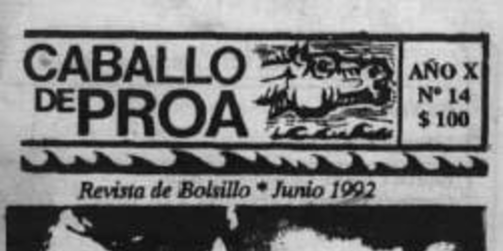 Caballo de proa : año 10, n° 14, junio 1992