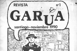 Revista garúa : n° 1, noviembre 1990