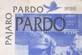 Pájaro Pardo : año 3, n° 3, 1997