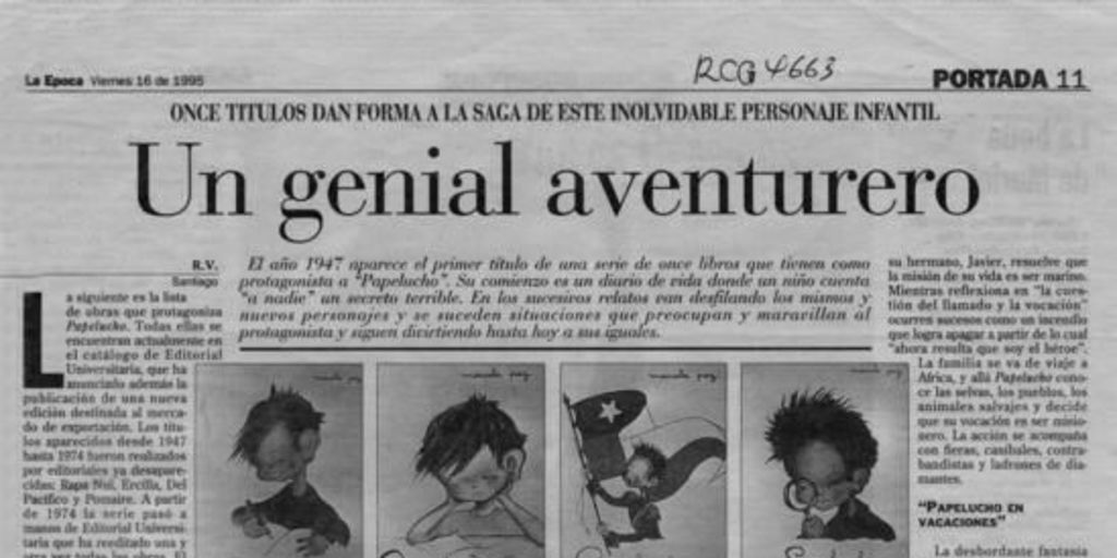 Un genial aventurero: once títulos dan forma a la saga de este inolvidable personaje infantil