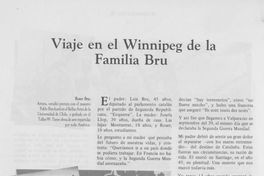 Viaje en el Winnipeg de la familia Bru