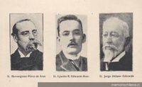 Directores de El Mercurio en los primeros 100 años