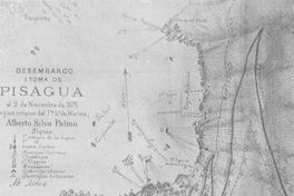 Desembarco y toma de Pisagua, noviembre de 1879