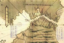 Mapa del Estrecho de Magallanes, 1540