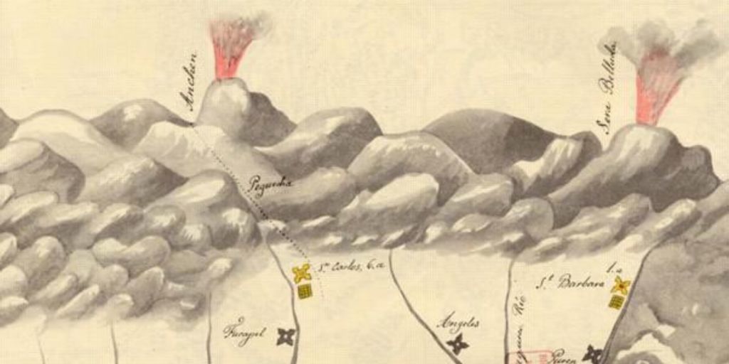 Croquis de la Isla de Laja, 1757