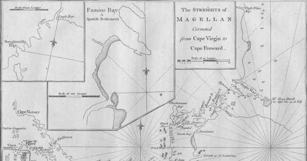 The Streights of Magellan corrected from Cape Virgin to Cape Foward