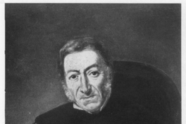 José Vicente Bustillos, 1800-1873. Decano de la Facultad de Ciencias