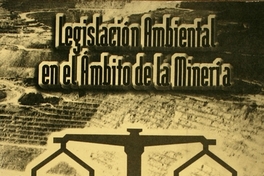 Legislación ambiental en el ámbito de la minería