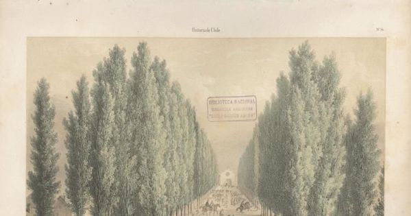 Paseo de La Cañada, siglo XIX