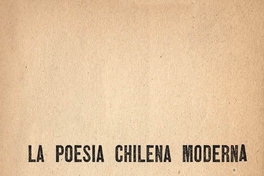 La poesía chilena moderna : antología