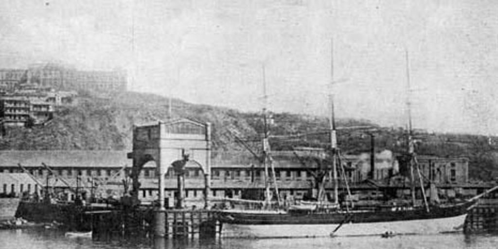 Muelle de Valparaíso, 1910