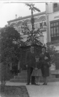 Mario Góngora y familia