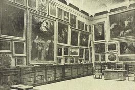 Palacio de la señora Blanca Vergara de Errázuriz, galerías de pintura