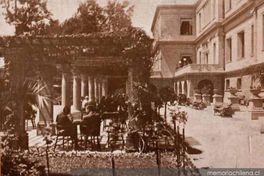 La pérgola del Club de Viña del Mar