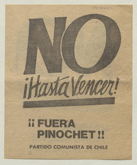 No ¡Hasta Vencer!, 1988