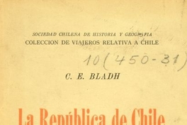 La República de Chile: 1821-1851