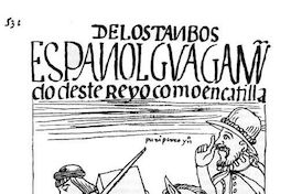 De los tambos : español guaguamundo de este reino como en Castilla hacia 1600