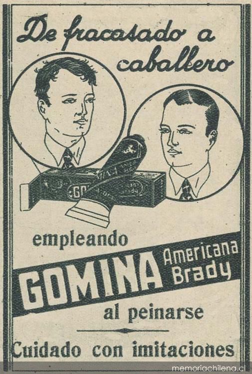 Aviso publicitario sobre belleza, 1931