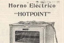 Aviso publicitario sobre hornos eléctricos, 1916