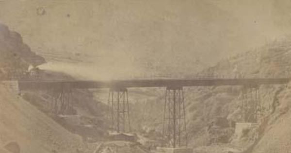 Viaducto de Los Maquis, 1863