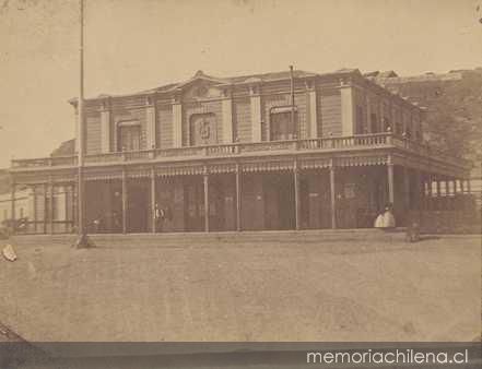 Estación de Valparaíso, 1863