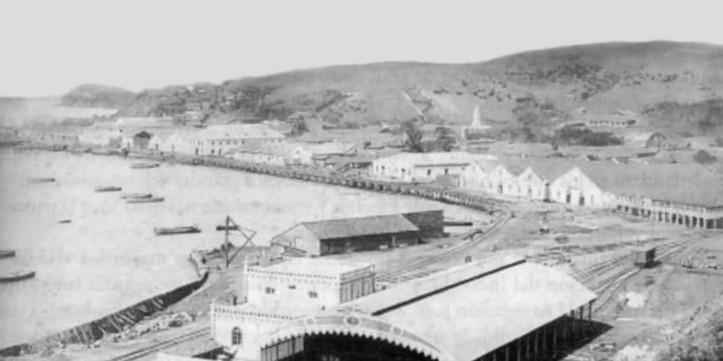 Estación de Talcahuano, inaugurada en 1874