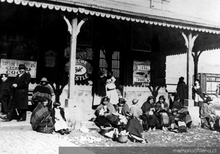 Estación de Temuco, construida en 1892