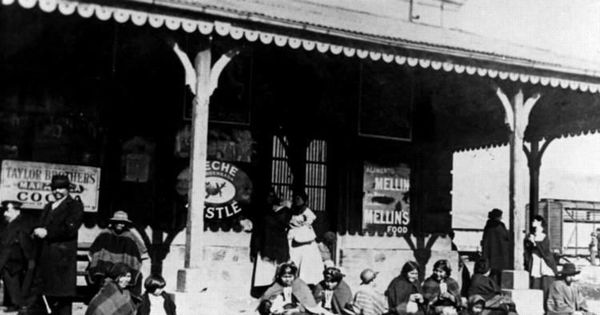 Estación de Temuco, construida en 1892