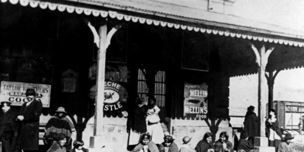 Estación de Temuco, construida en 1892