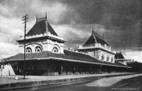 Estación de Osorno, construida en 1917