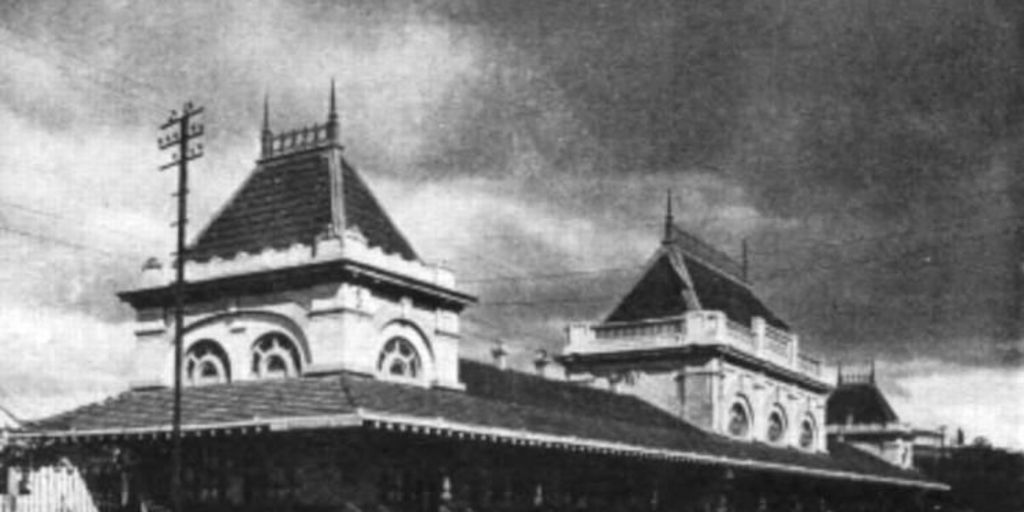 Estación de Osorno, construida en 1917