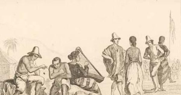Cantos, juegos y danzas populares, siglo XIX