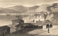 Bahía de Valparaíso, ca. 1820