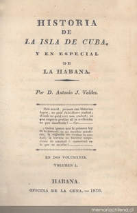 Historia de la isla de Cuba y en especial de La Habana