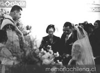 Alberto Hurtado Cruchaga: 19 de marzo de 1950, matrimonio de Marta Cruchaga y Roberto Escobar