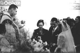 Alberto Hurtado Cruchaga: 19 de marzo de 1950, matrimonio de Marta Cruchaga y Roberto Escobar