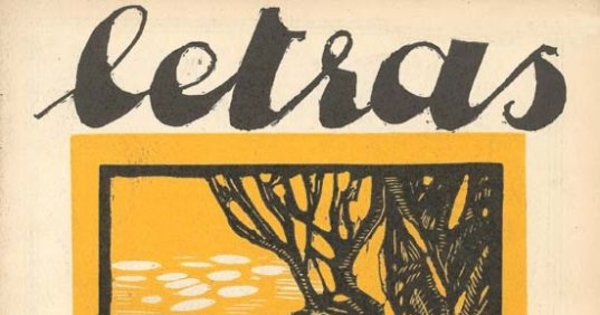 Letras: no. 18, mar. (1930) : cubierta.