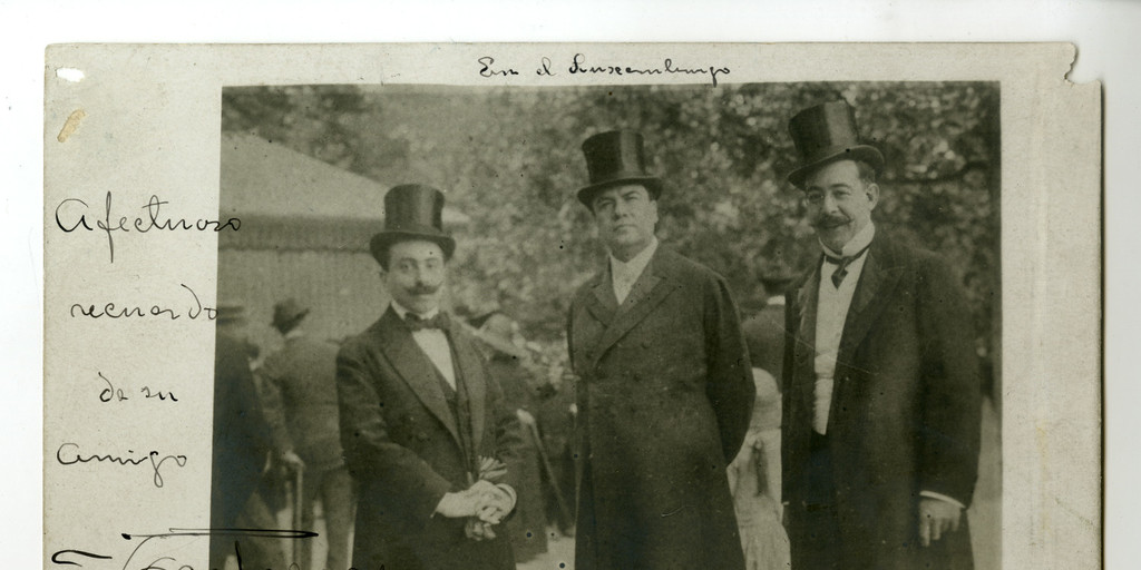 Francisco Contreras, Rubén Darío y Leopoldo Lugones