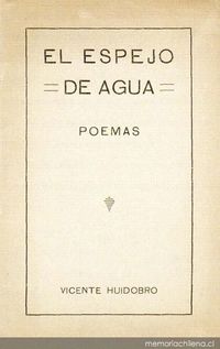 Portada de El espejo de agua