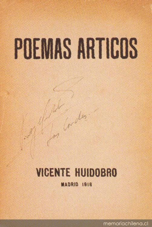 Portada de Poemas Árticos